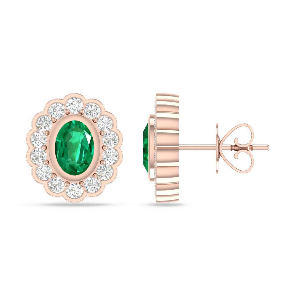 Rose Gold - Emerald
